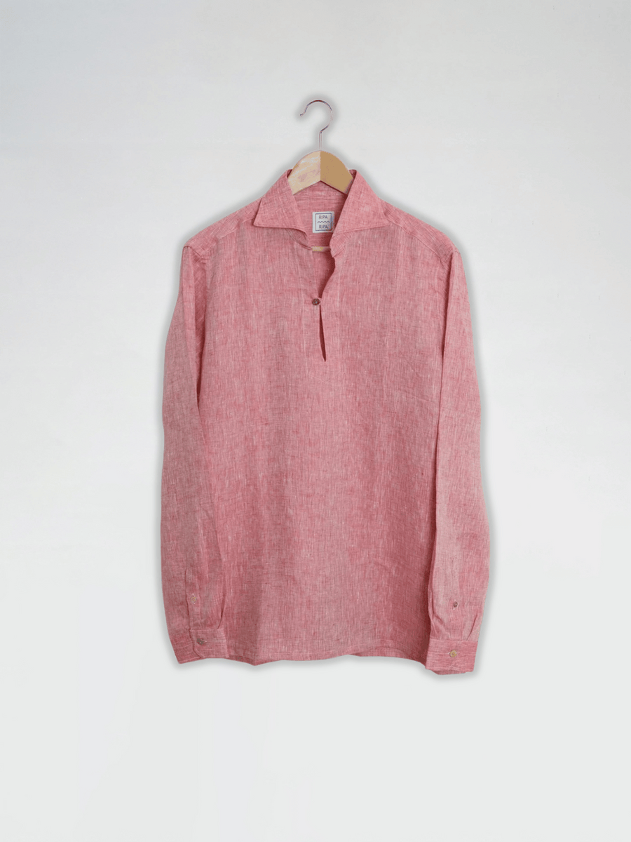 Ripa Ripa | Rossa Camicia Capri Linen Shirt | The Local Merchants