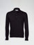 Black Merino Knitted Polo Gran Sasso