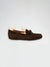Chestnut Suede Driving Loafers Carmina