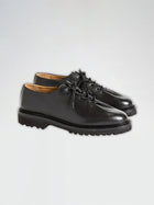 Black Grained-Calf Edouard Lug Shoes