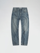 Light Blue Vintage Wash Straight Fit Jeans