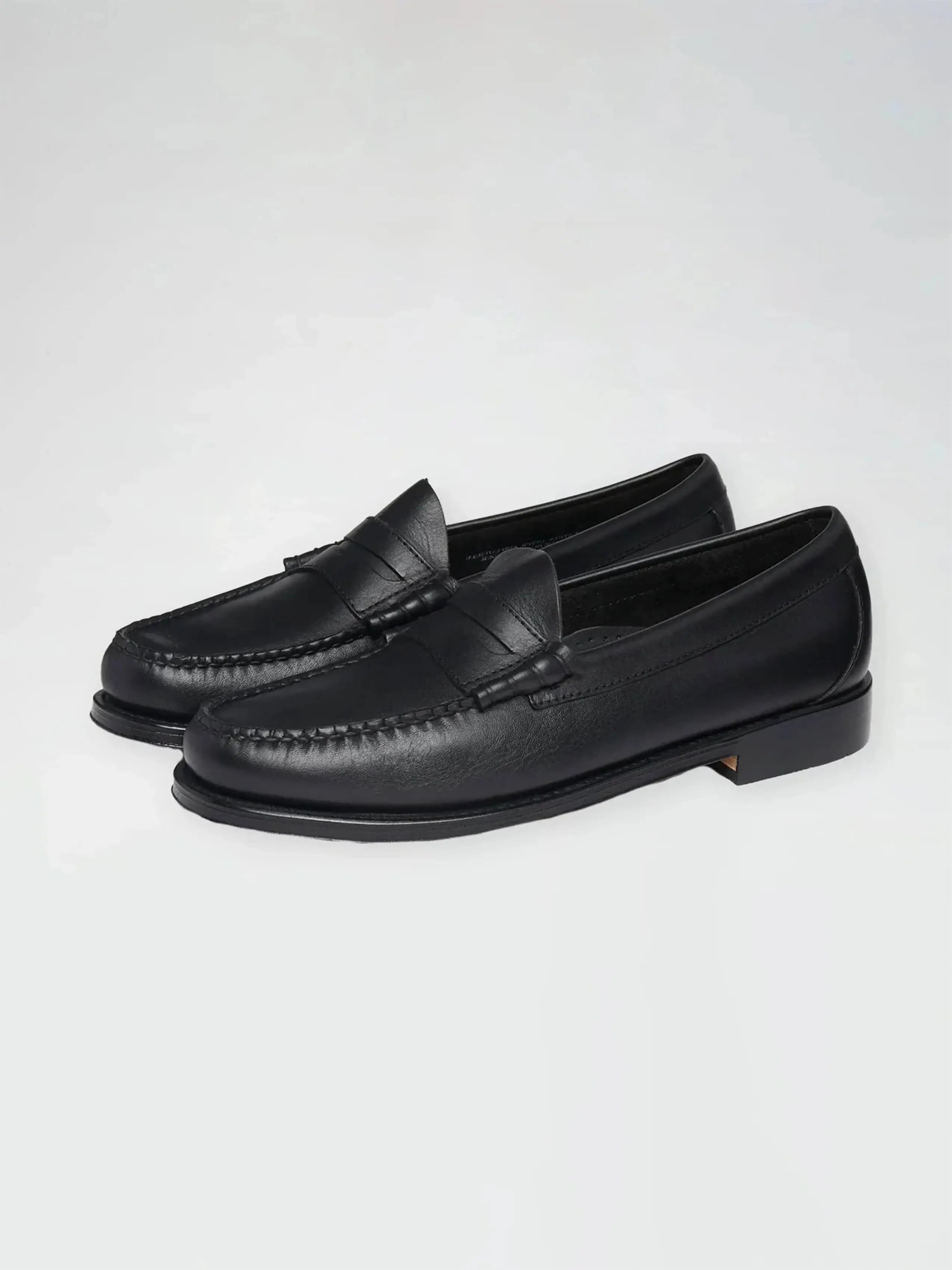 GH Bass | Black Larson Soft Loafer | The Local Merchants