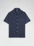Navy Cord Camp Short Sleeve Shirt Portuguese Flannel