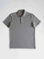 Slate Grey Bell Polo Shirt Fedeli